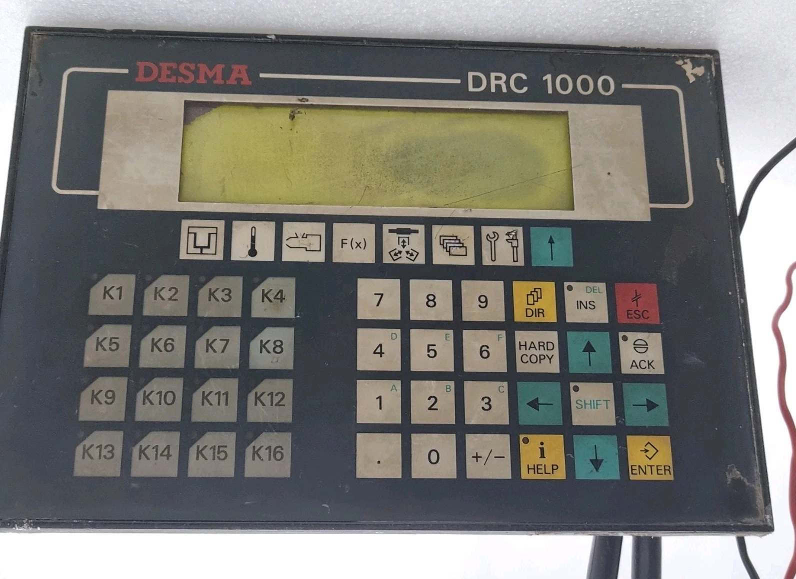 DESMA DRC 1000 Siemens OP15-C2 Operator Panel Hmi Display Tested as Photos